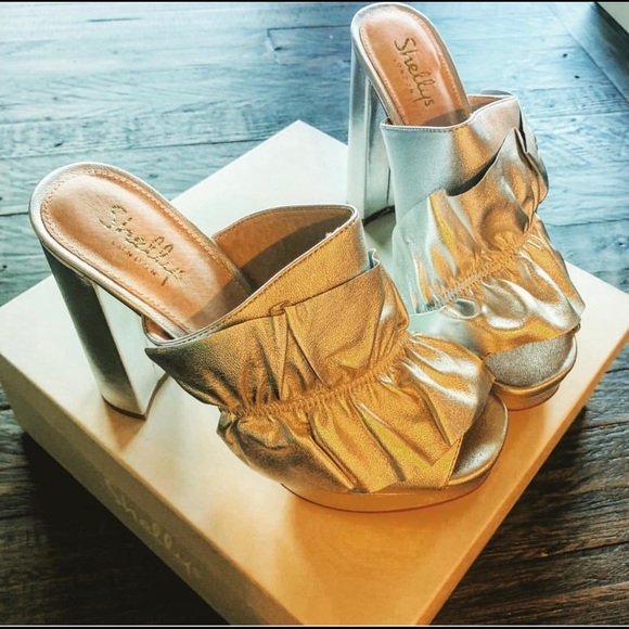 Shellys London Platform Leather SALE FIRM $ - Picture 7 of 7